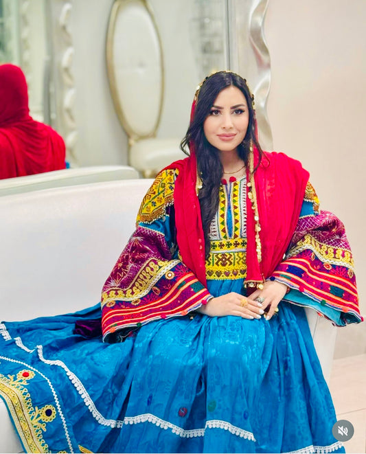 Gul Bakhmal - Vintage Dress