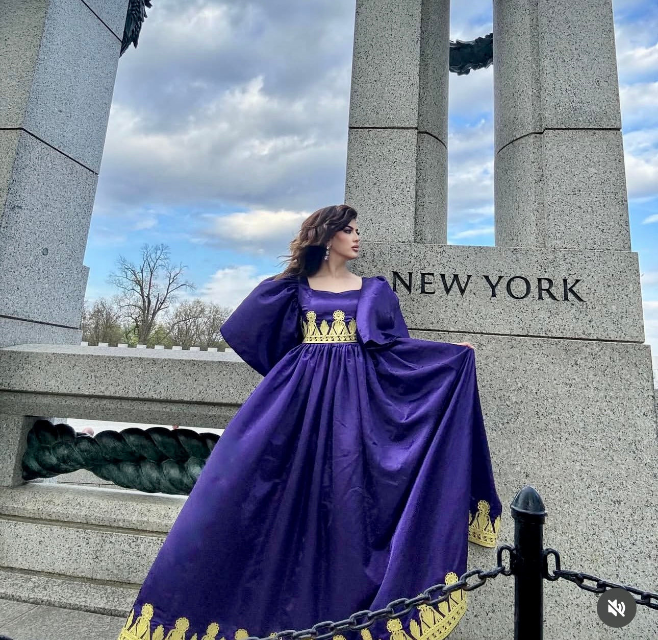 Jasmine Dress - Purple