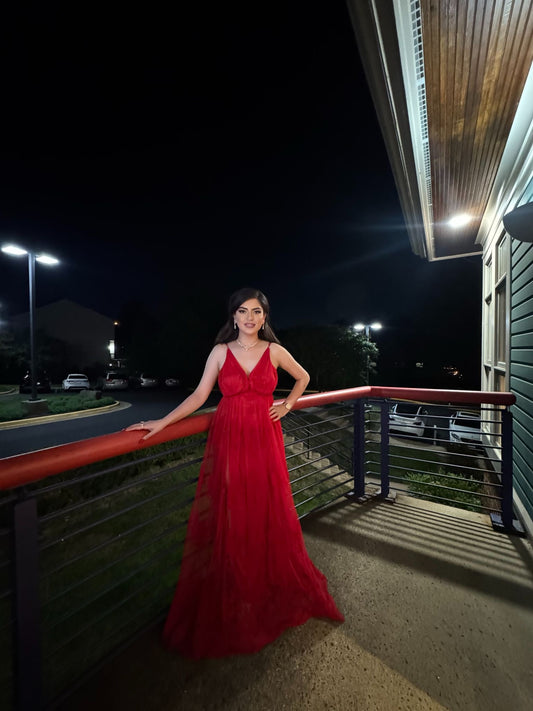 Red Party Dress