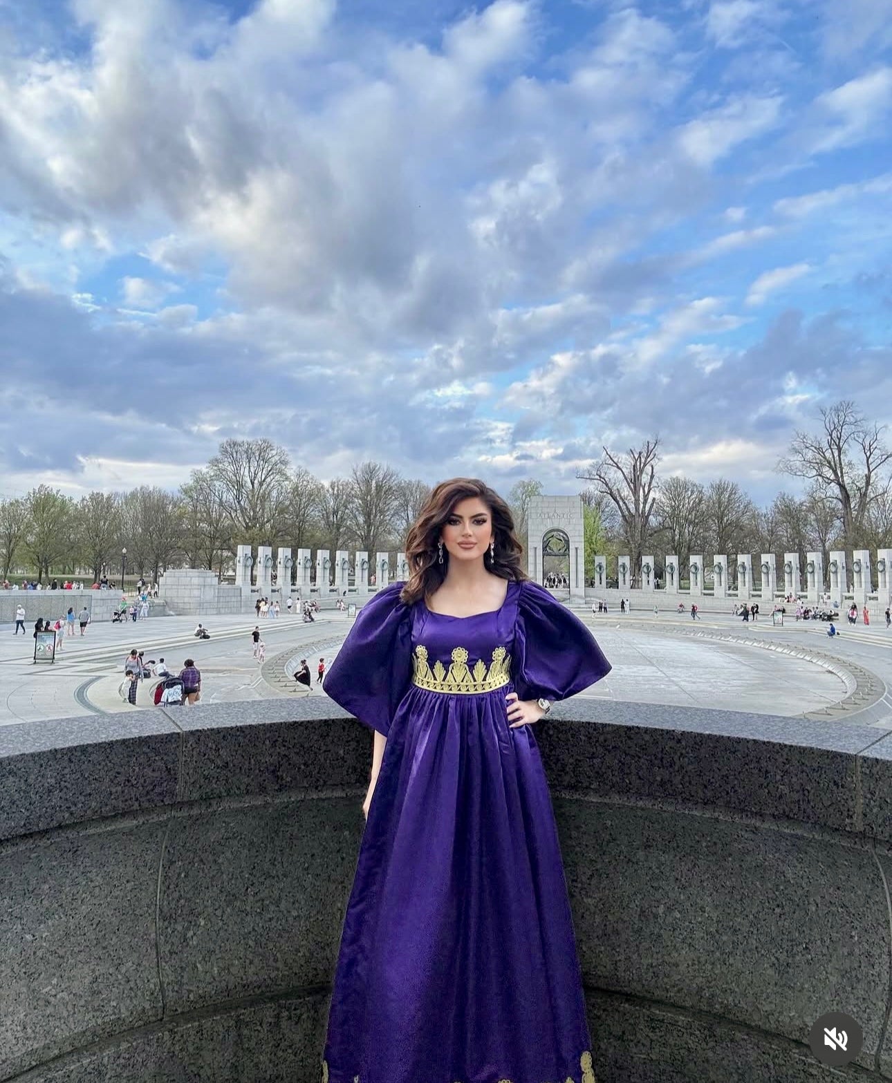 Jasmine Dress - Purple