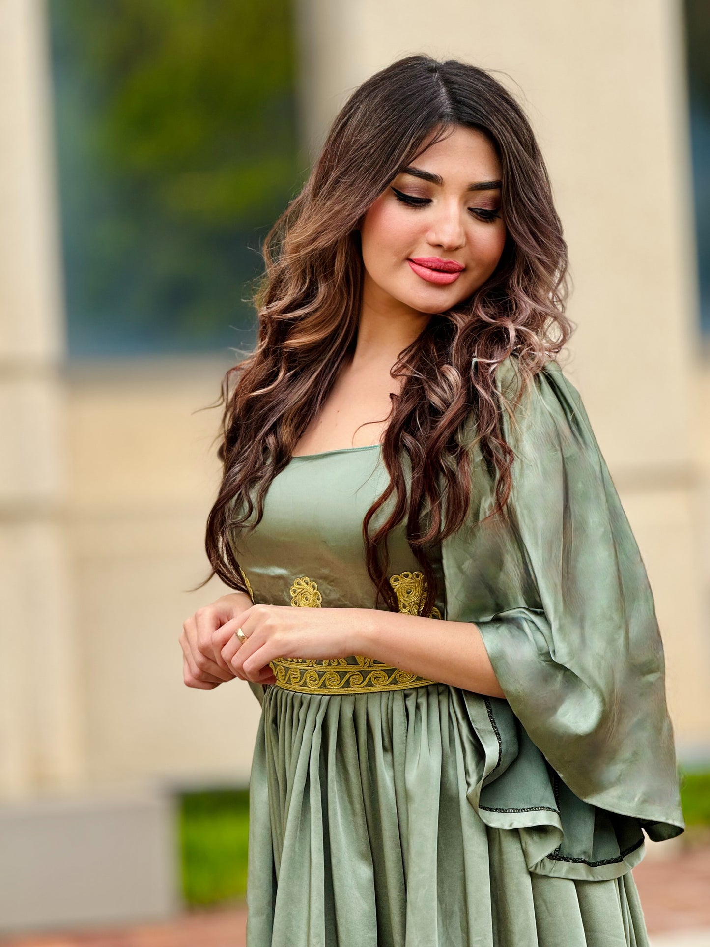 Jasmine Dress - Green