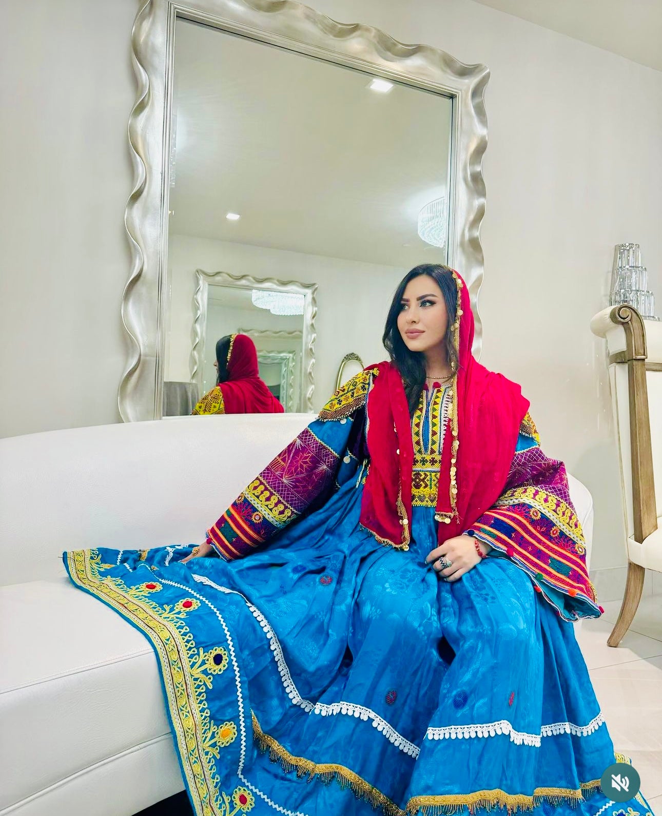 Gul Bakhmal - Vintage Dress