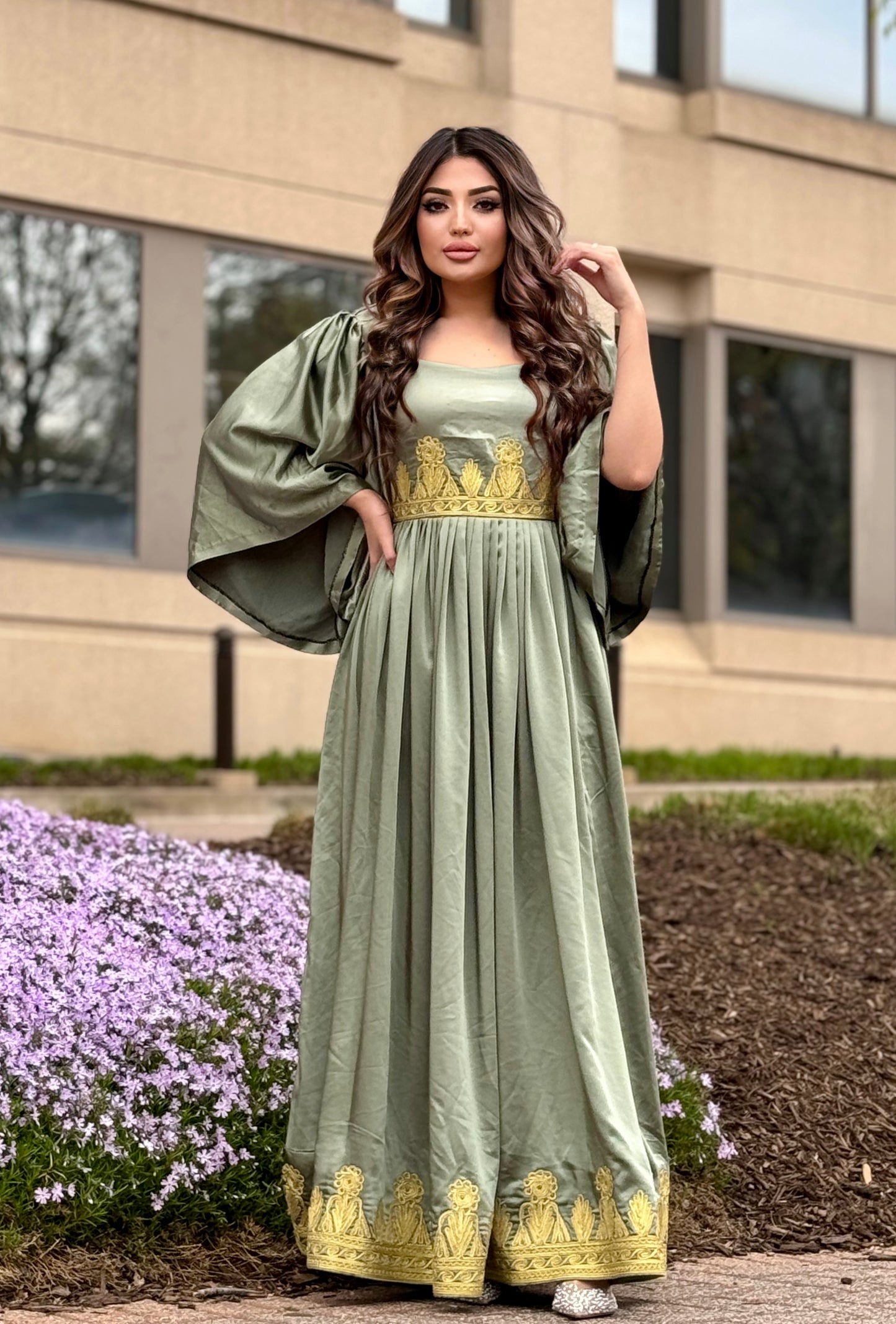 Jasmine Dress - Green