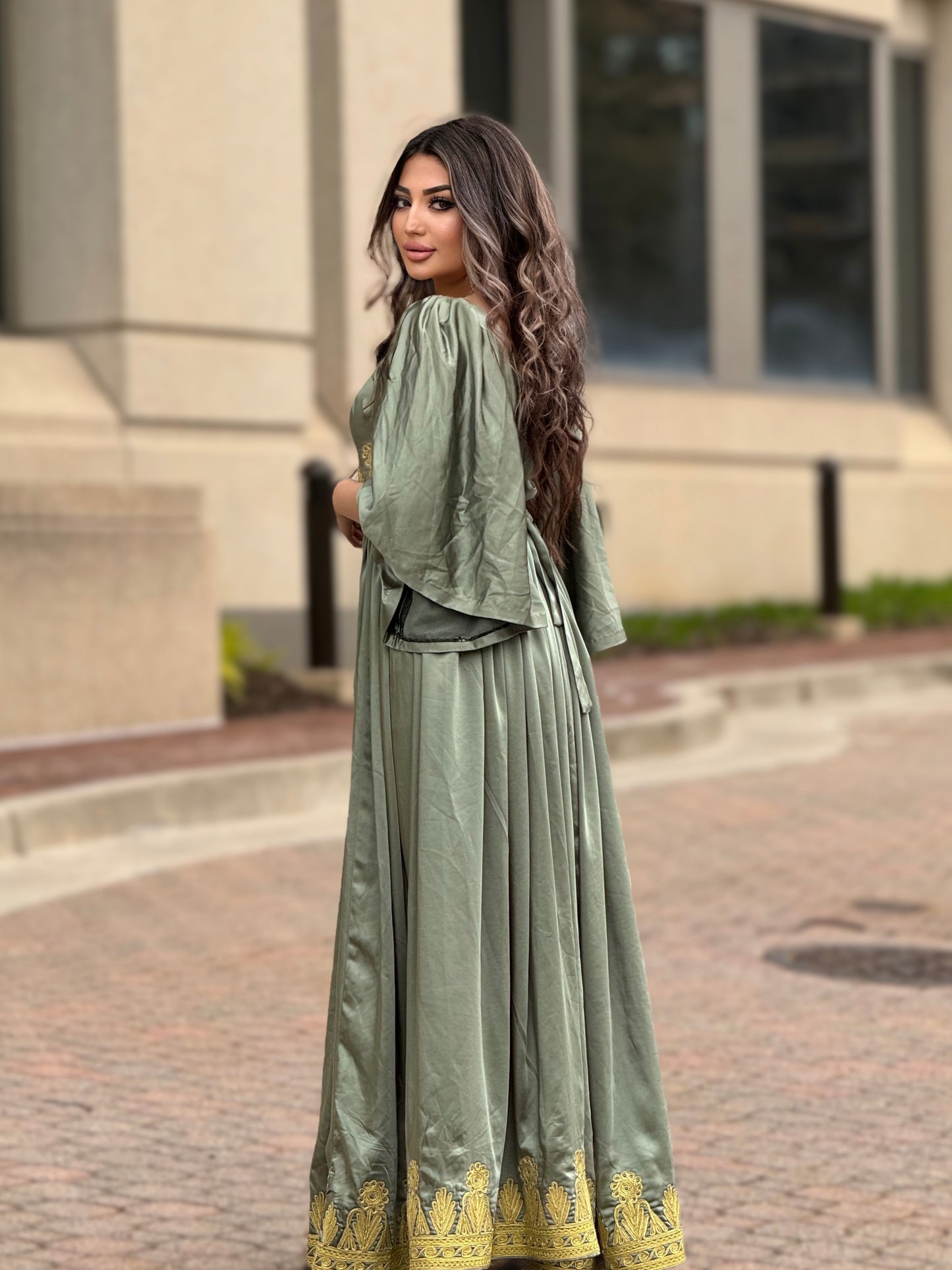 Jasmine Dress - Green