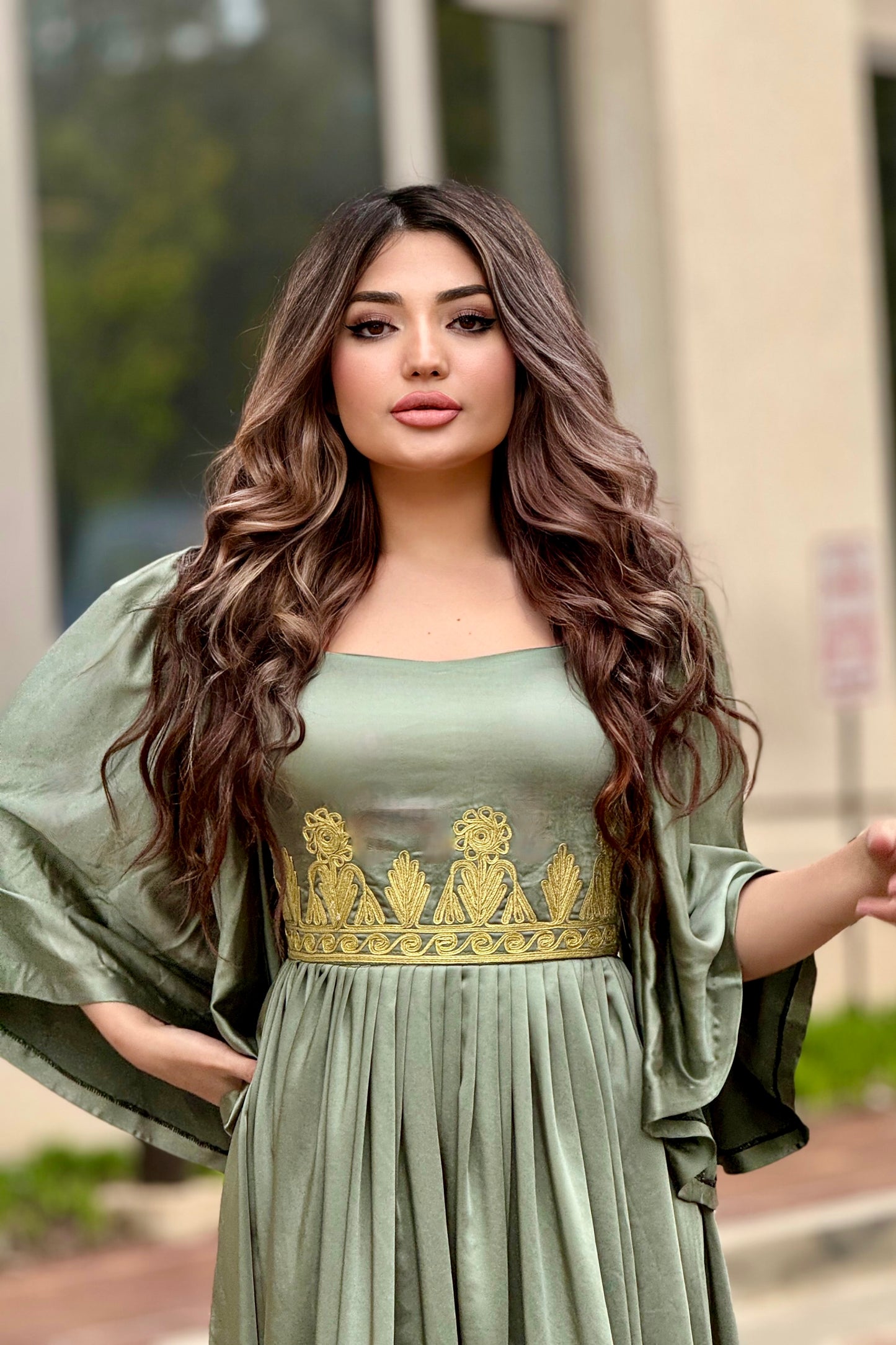 Jasmine Dress - Green