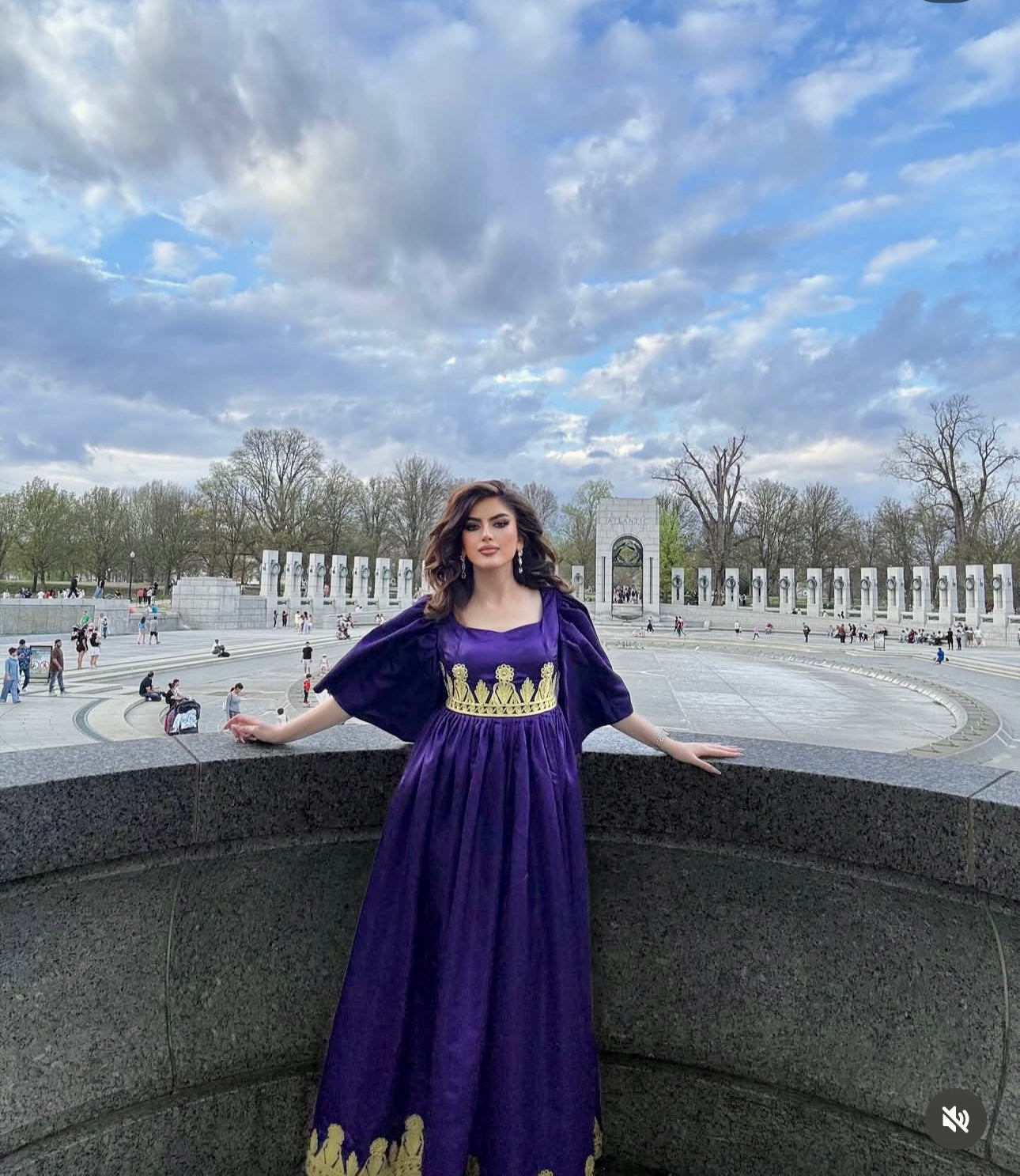 Jasmine Dress - Purple