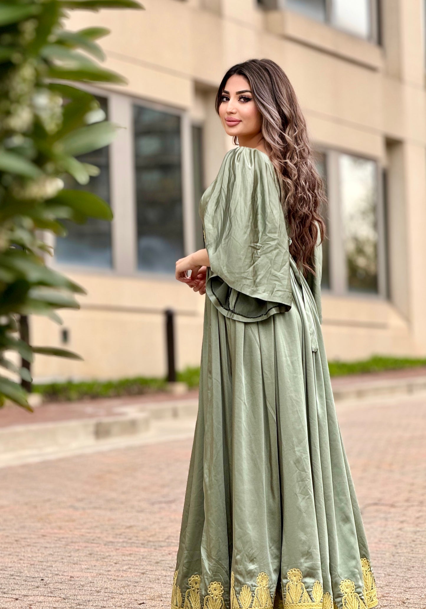 Jasmine Dress - Green