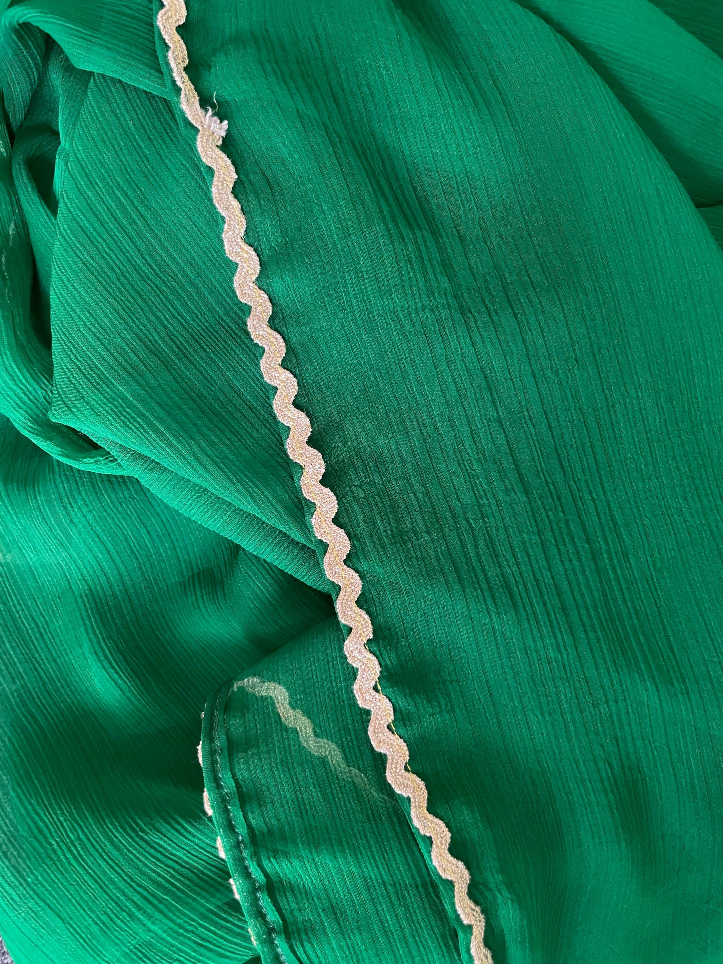 Green Gaj Shawl