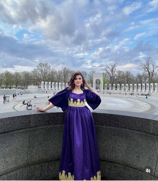 Jasmine Dress - Purple