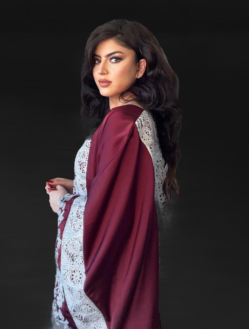 Arabic-Inspired Two-Piece Party Dress